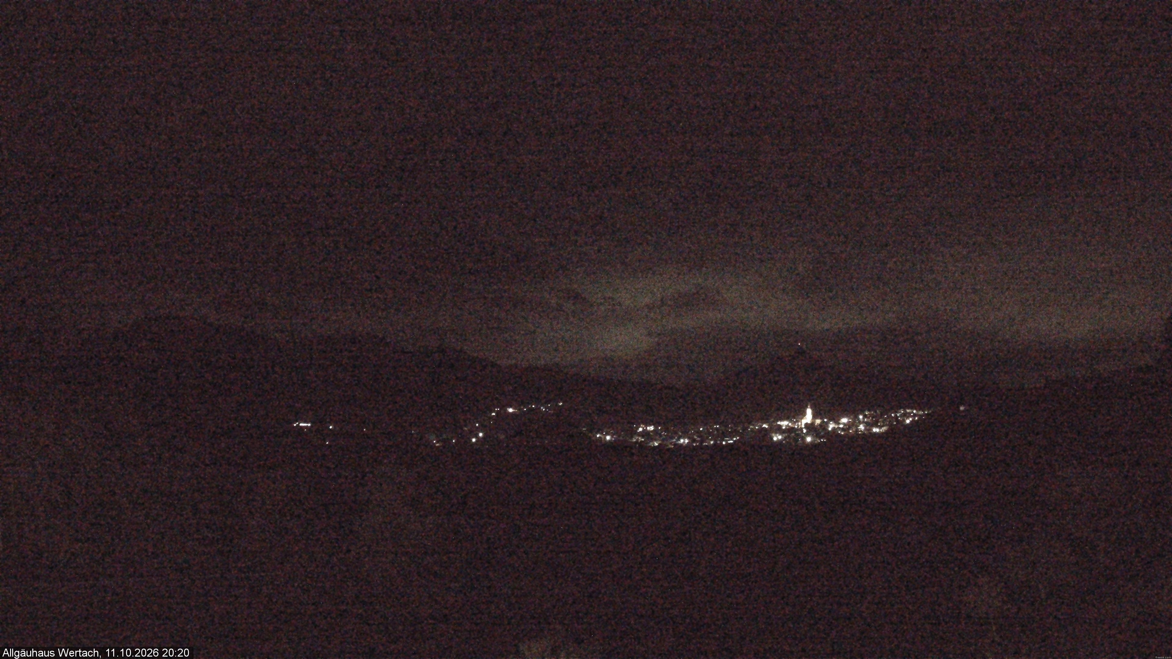 Archived image Webcam Have a look at the charming valley Wertach