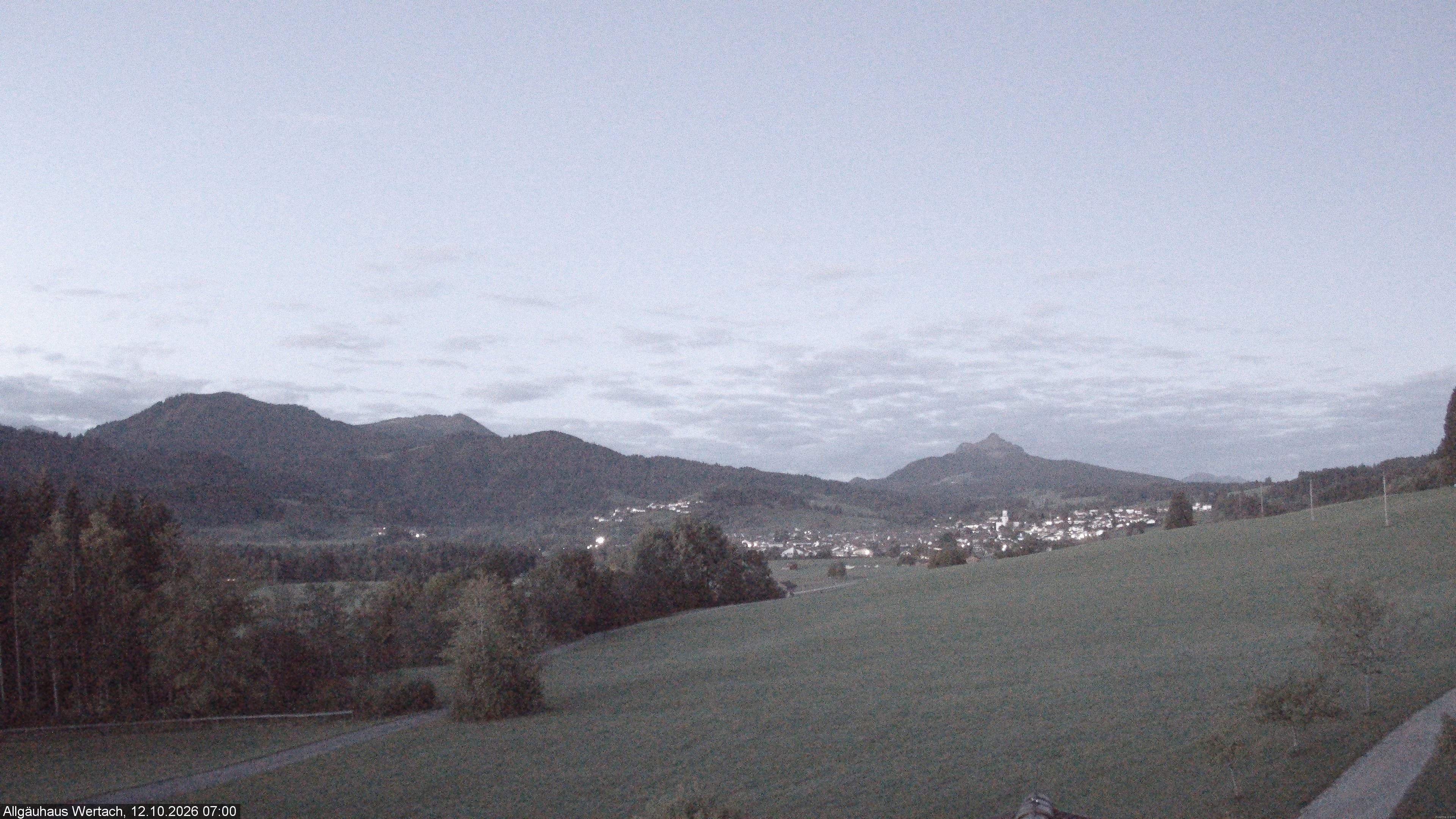 Archiv Foto Webcam Wertach - Allgäuhaus
