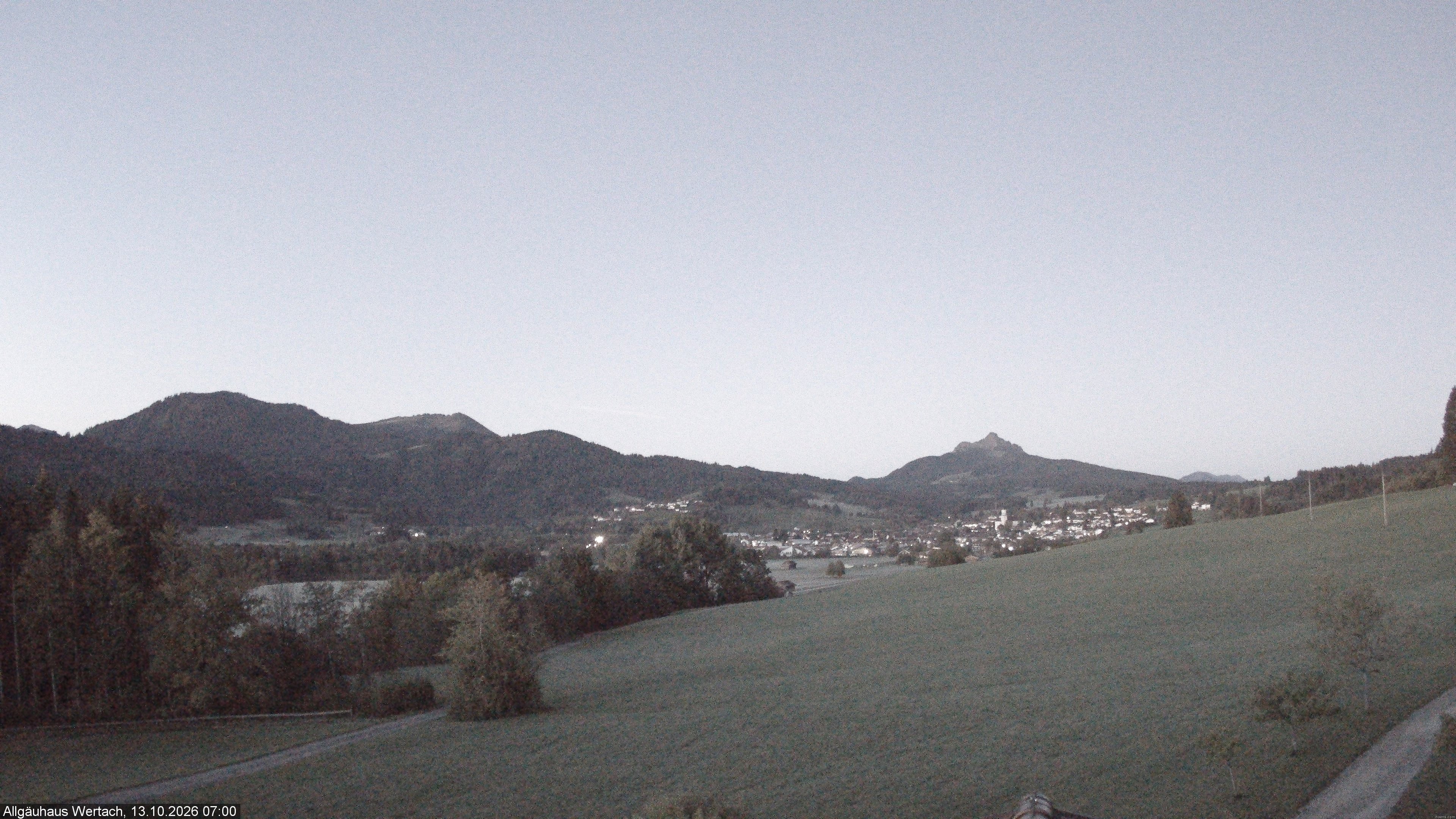 Archiv Foto Webcam Wertach - Allgäuhaus
