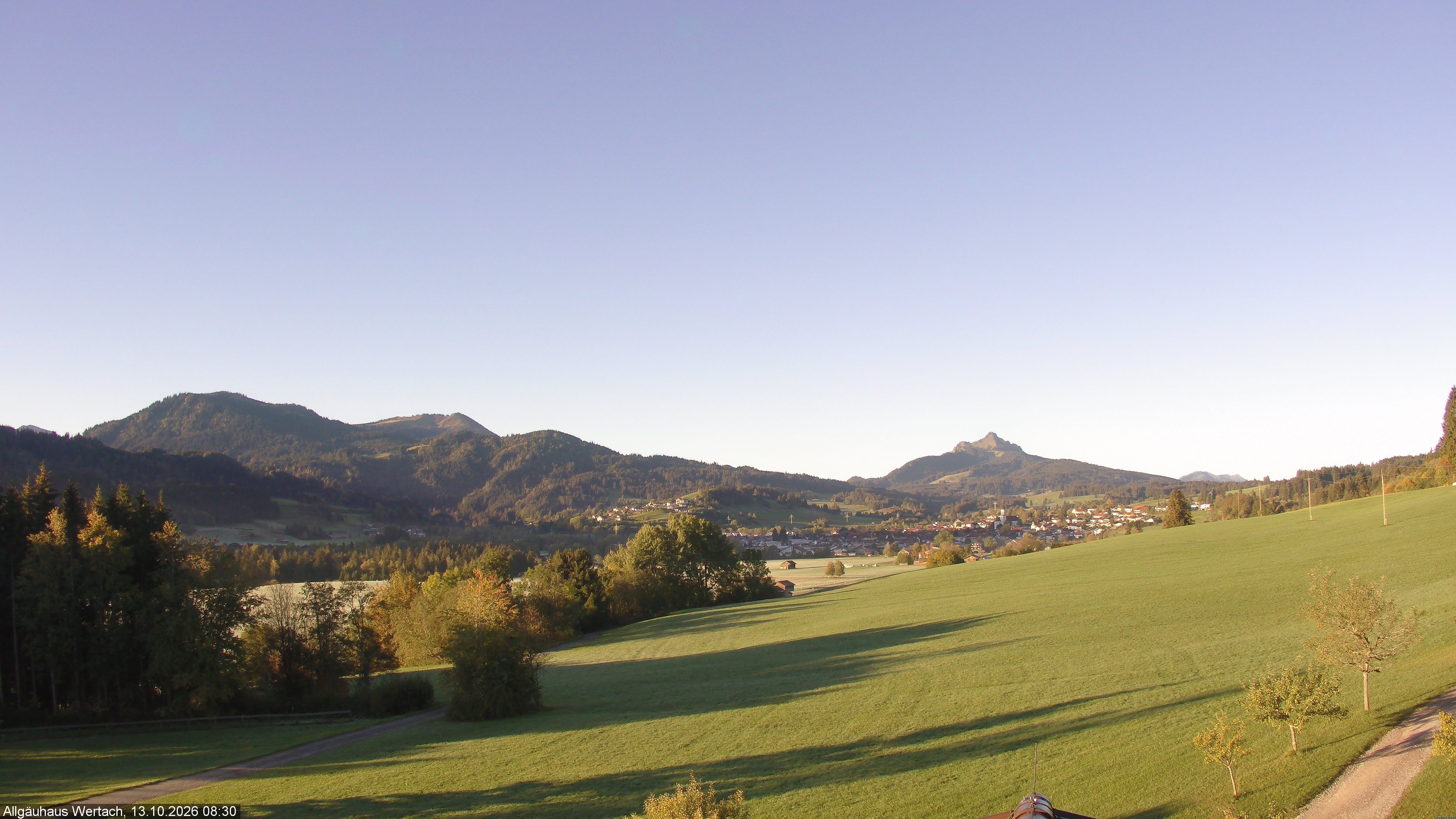 Archiv Foto Webcam Wertach - Allgäuhaus