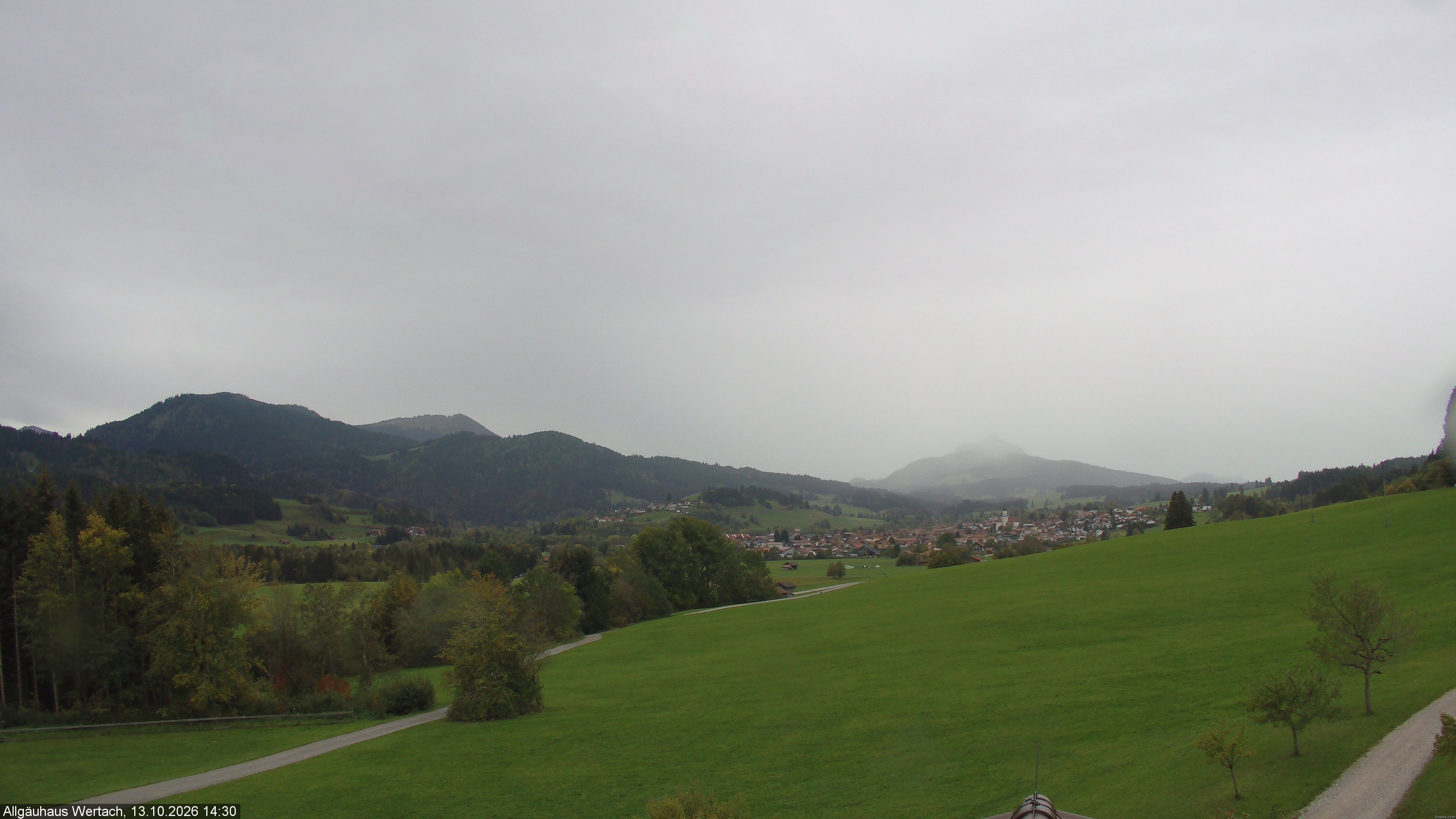 Archiv Foto Webcam Wertach - Allgäuhaus