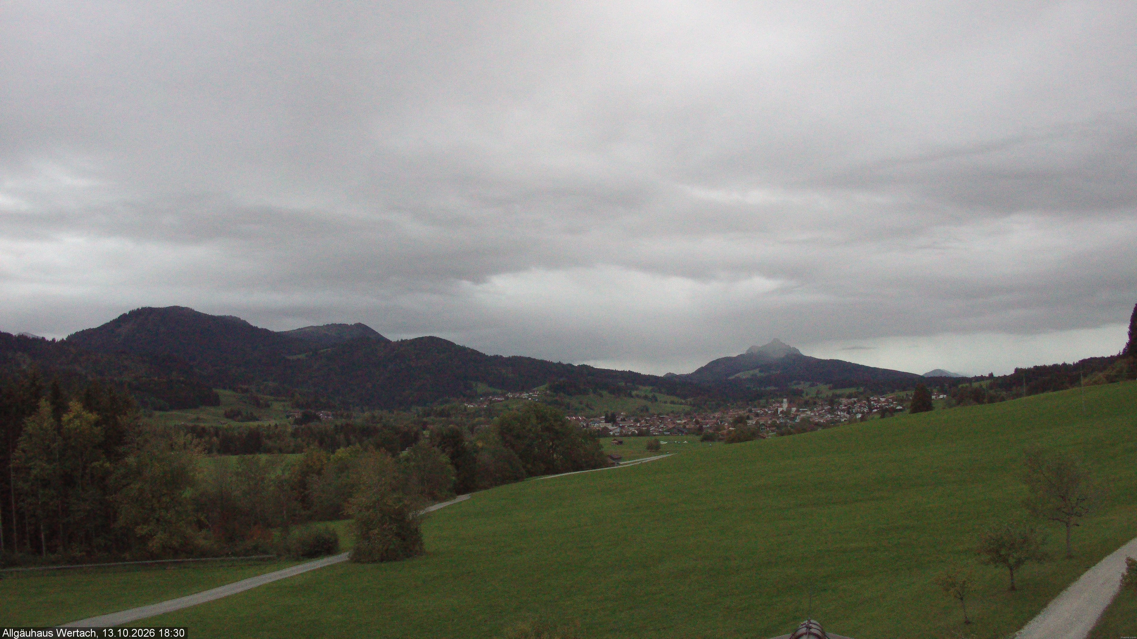 Archiv Foto Webcam Wertach - Allgäuhaus