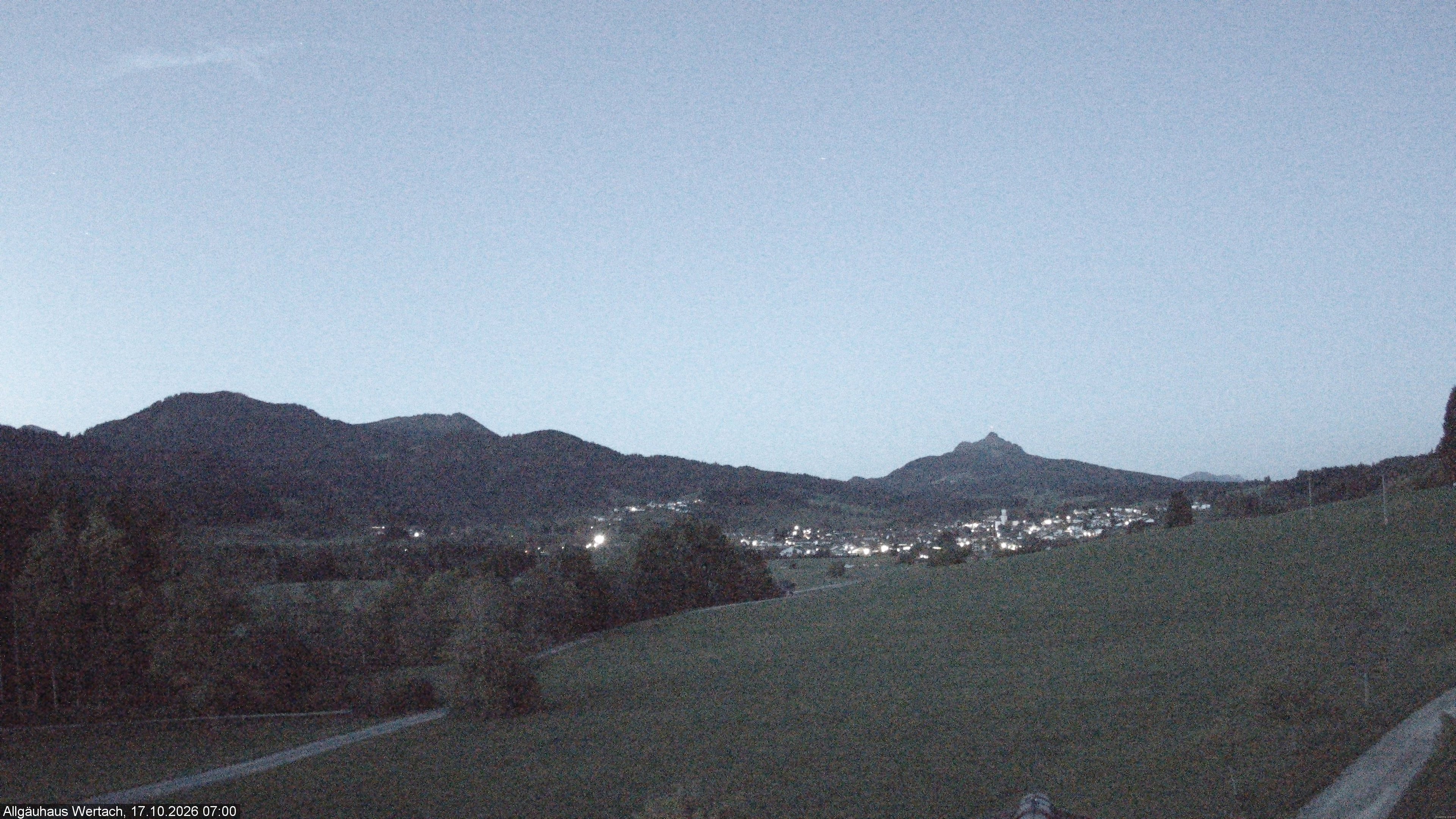 Archiv Foto Webcam Wertach - Allgäuhaus