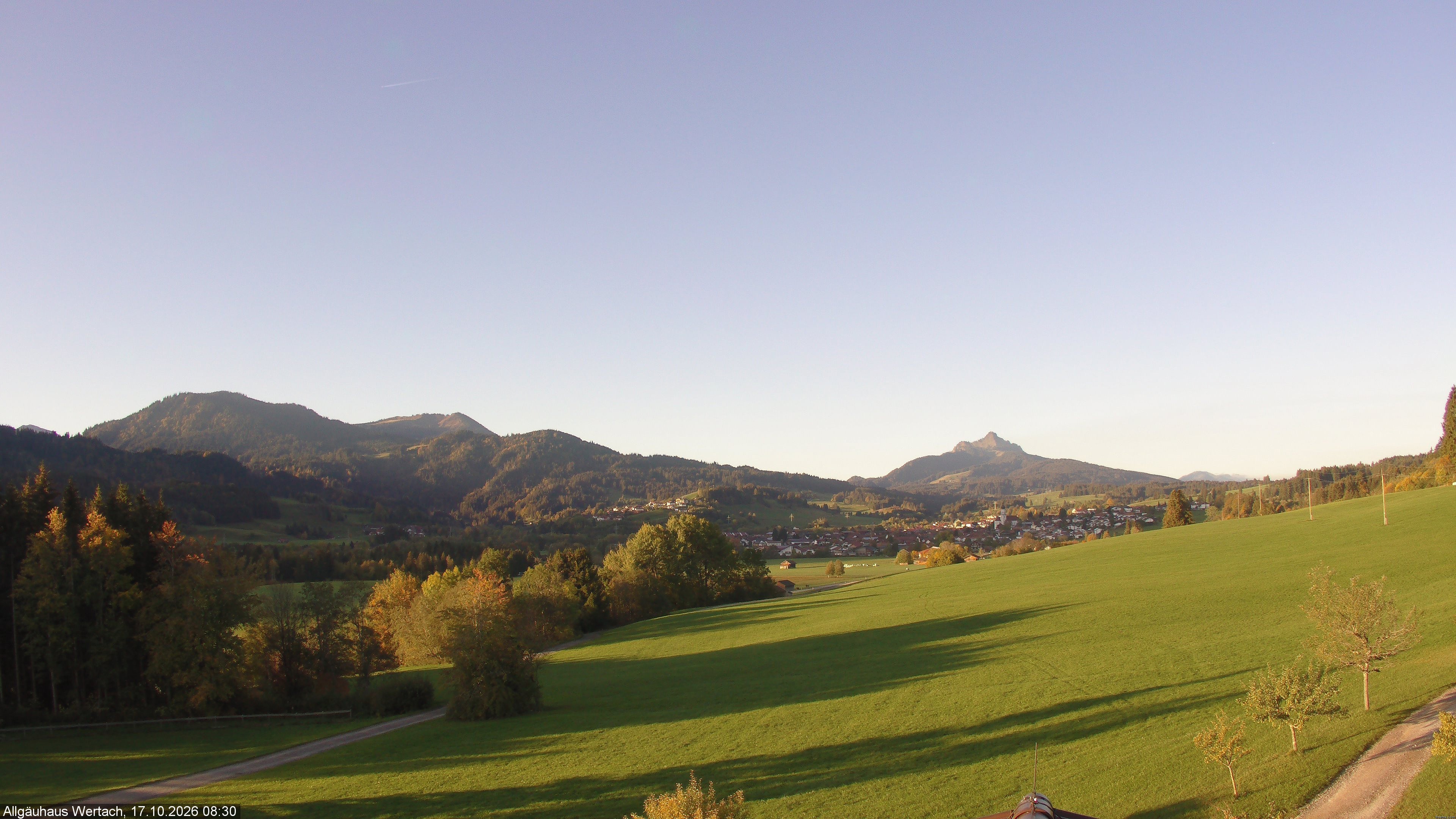 Archiv Foto Webcam Wertach - Allgäuhaus