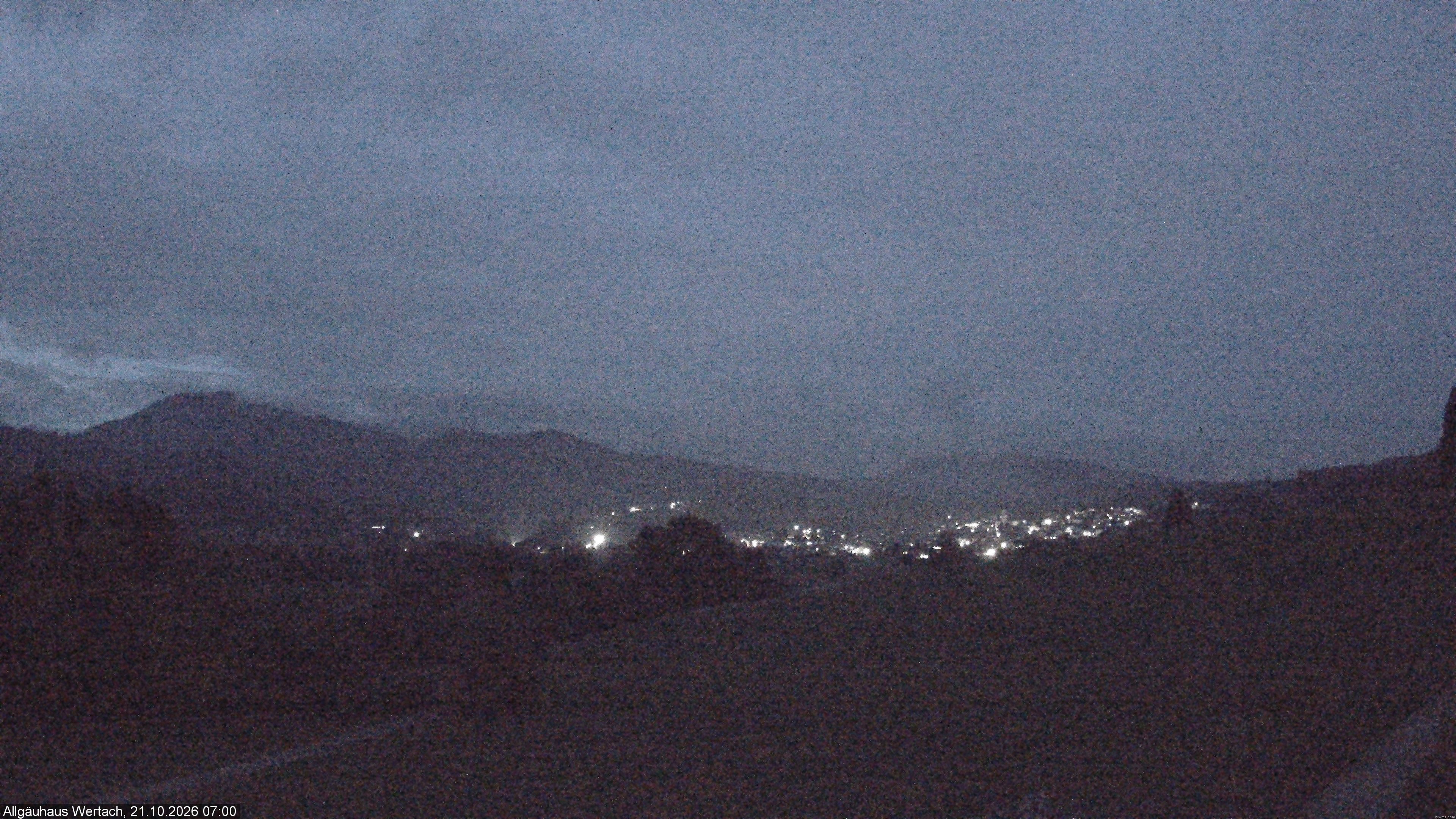 Archiv Foto Webcam Wertach - Allgäuhaus