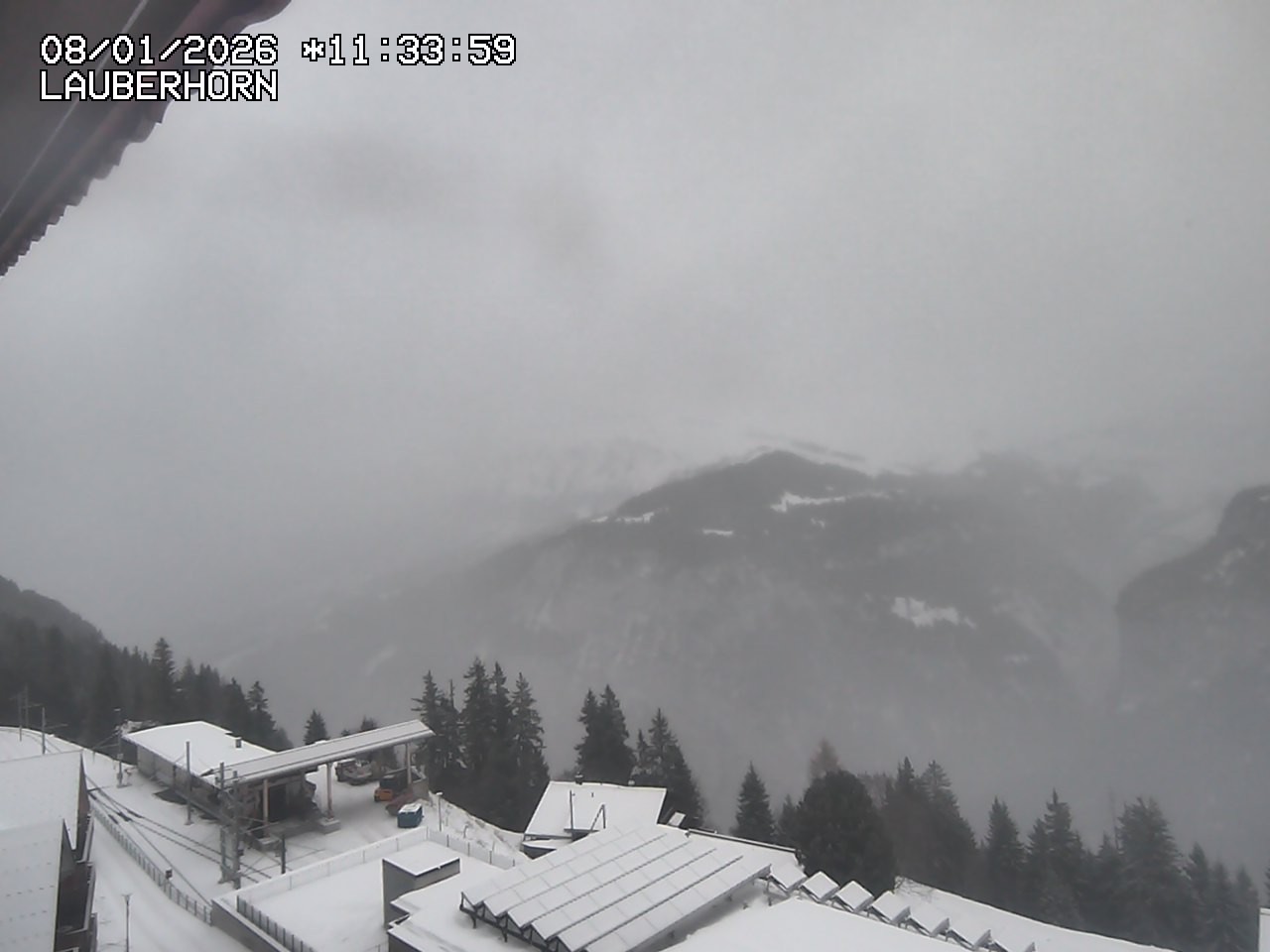 Archiv Foto Webcam Mürren