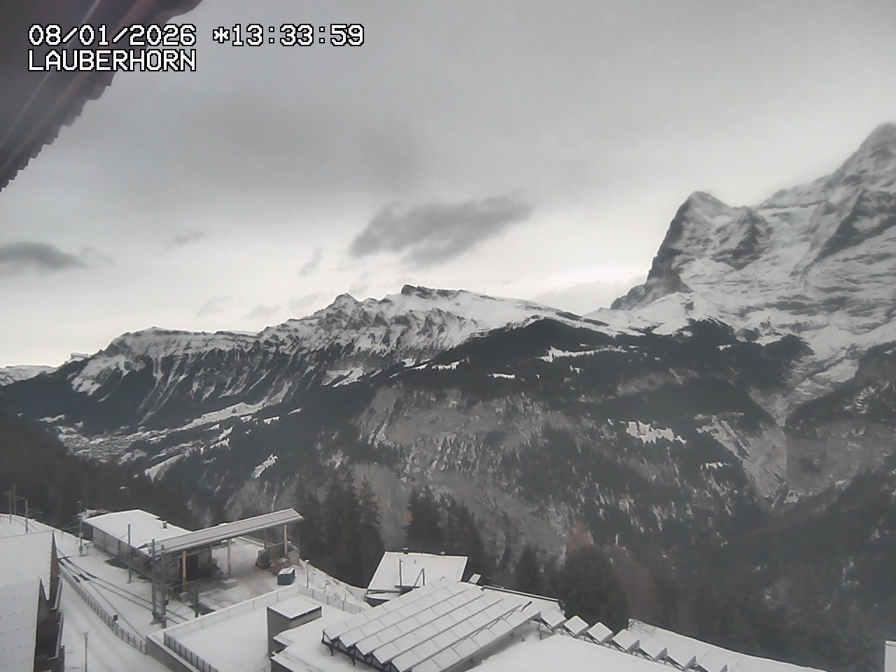 Archiv Foto Webcam Mürren