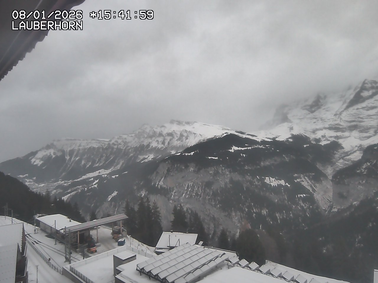 Archiv Foto Webcam Mürren