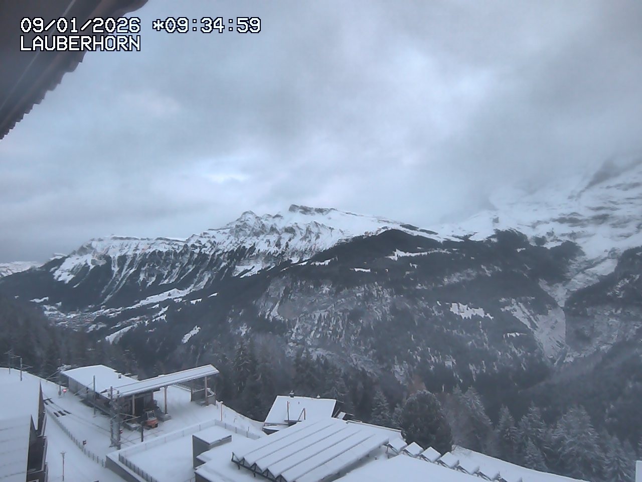 Archiv Foto Webcam Mürren