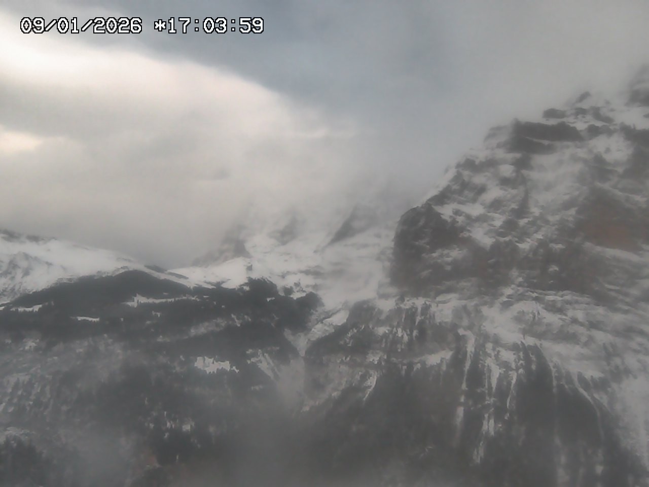 Archiv Foto Webcam Mürren