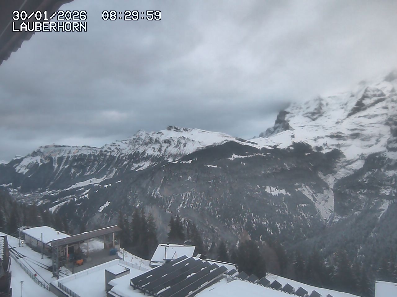 Archiv Foto Webcam Mürren