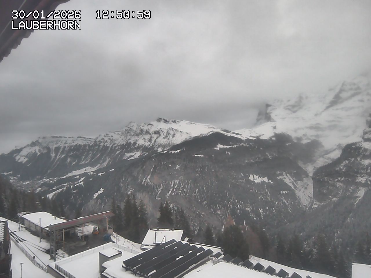 Archiv Foto Webcam Mürren