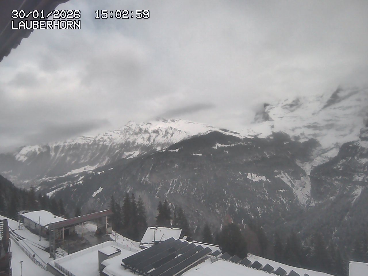 Archiv Foto Webcam Mürren