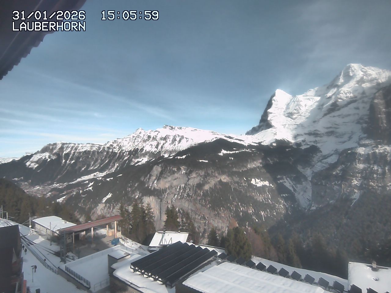 Archiv Foto Webcam Mürren