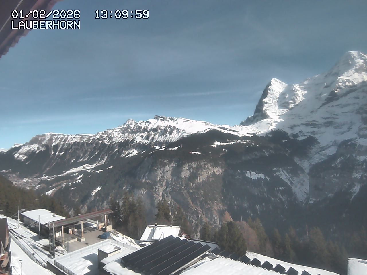 Archiv Foto Webcam Mürren