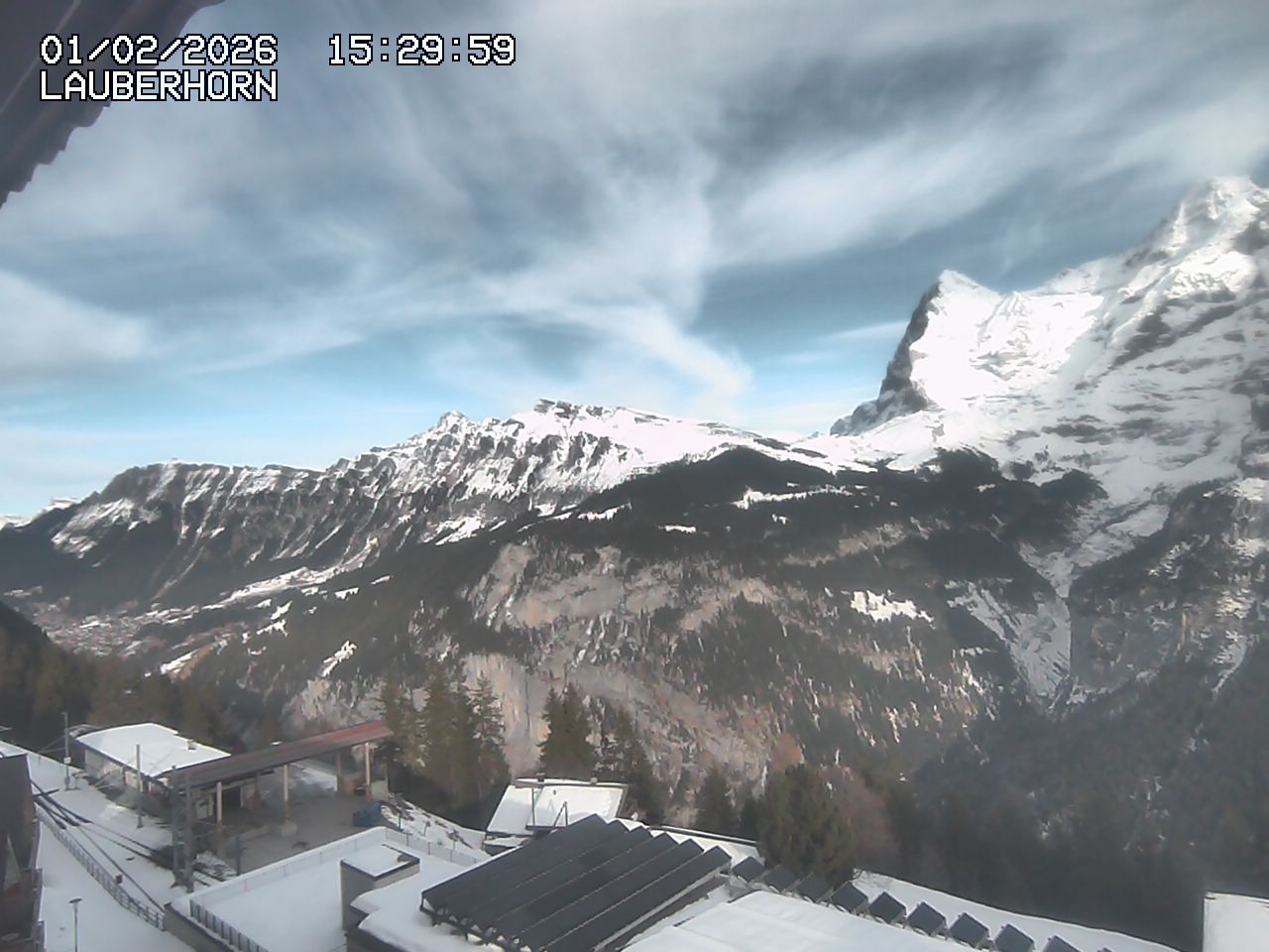 Archiv Foto Webcam Mürren
