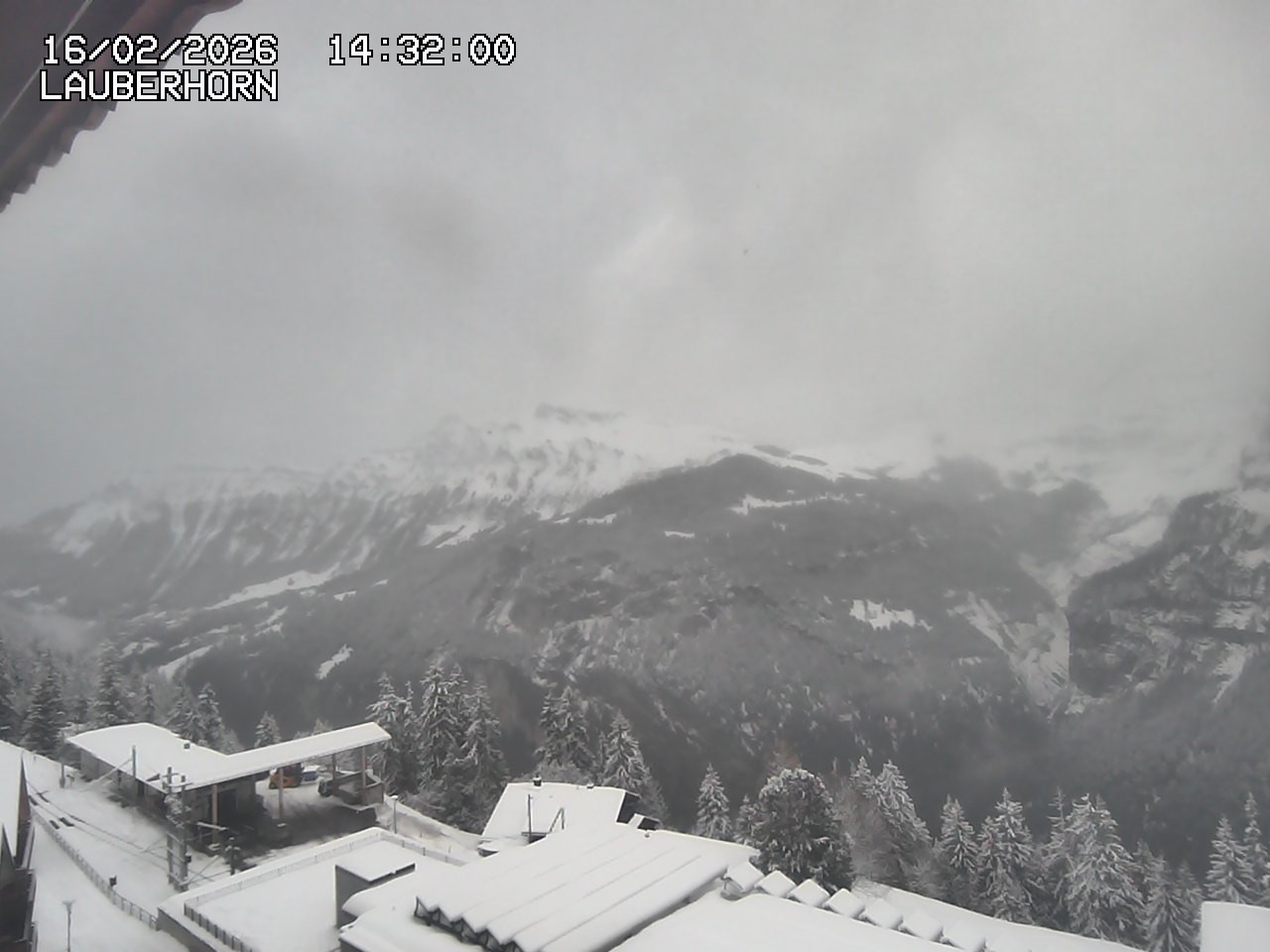 Archiv Foto Webcam Mürren