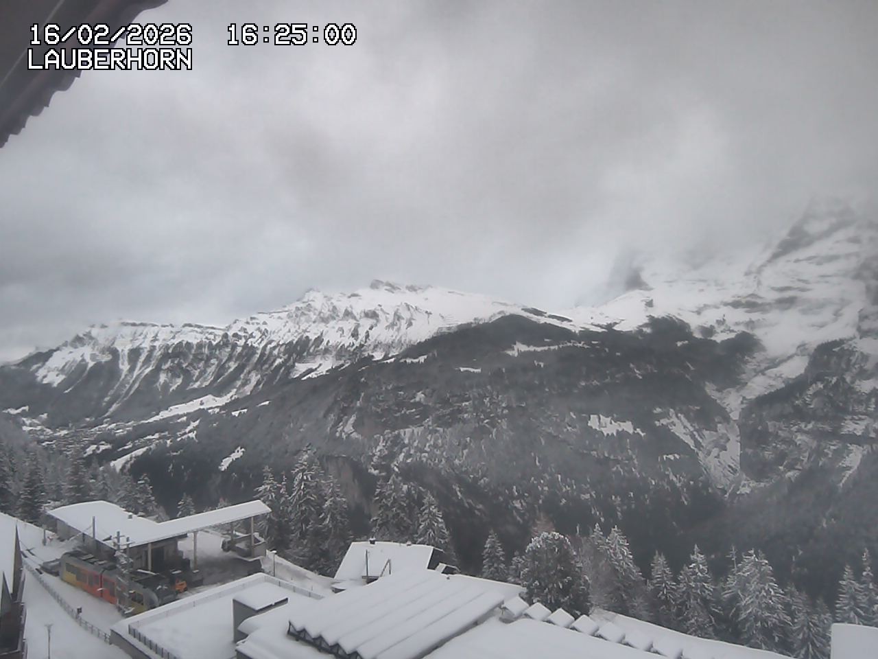 Archiv Foto Webcam Mürren