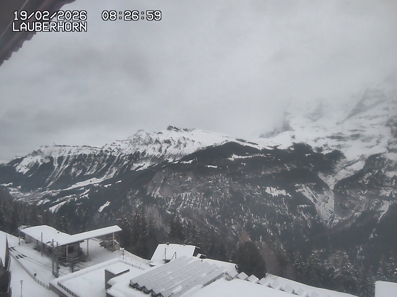 Archiv Foto Webcam Mürren