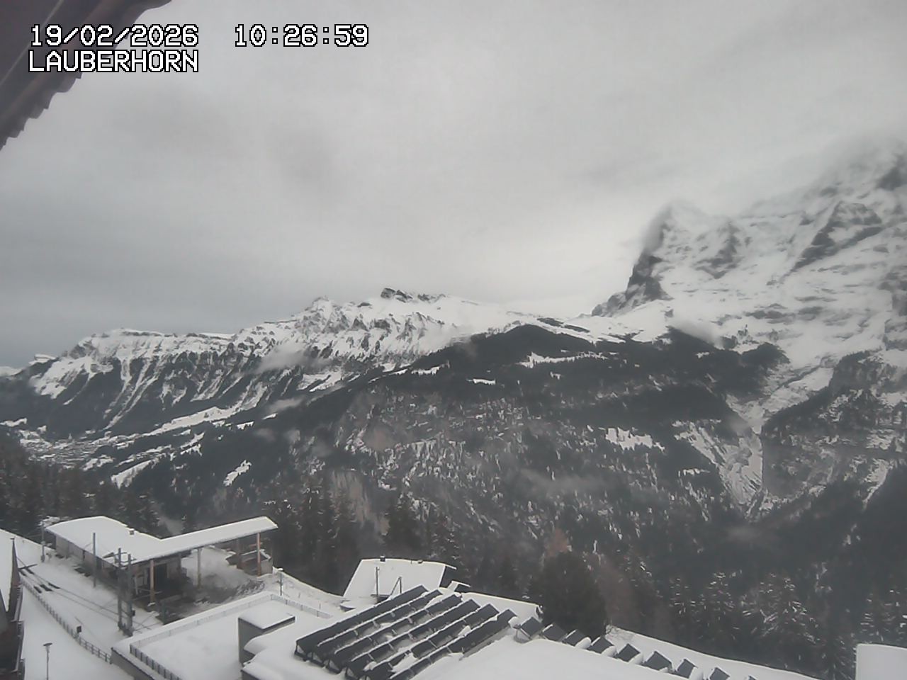 Archiv Foto Webcam Mürren