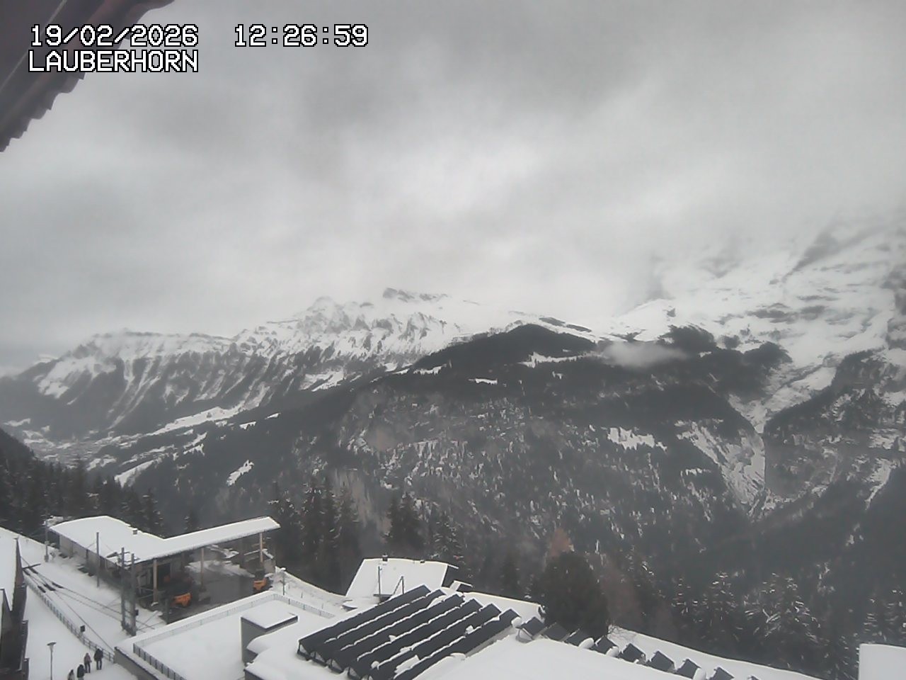 Archiv Foto Webcam Mürren