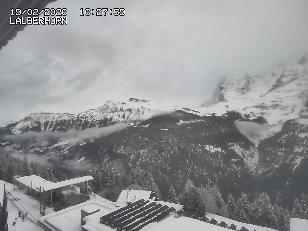 Archiv Foto Webcam Mürren