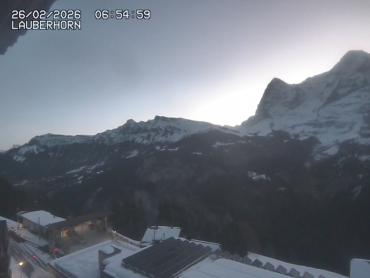 Archived image Webcam Mürren