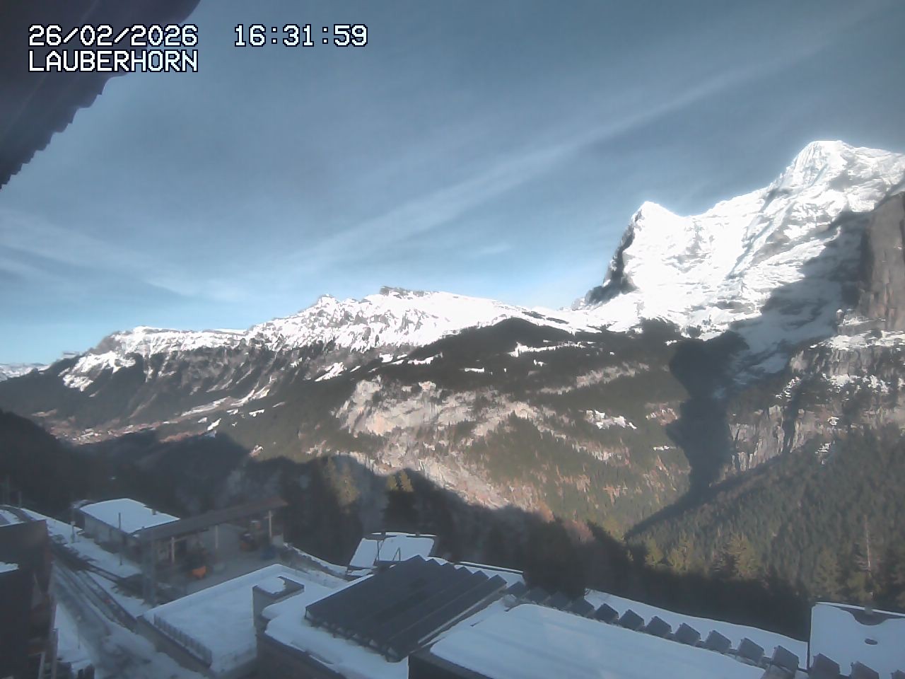 Archived image Webcam Mürren