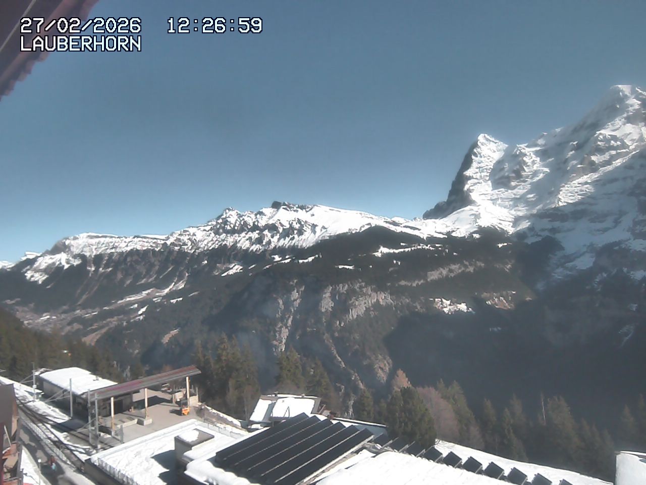 Archiv Foto Webcam Mürren