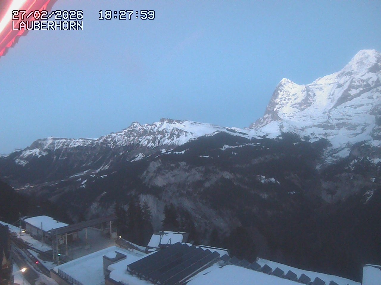 Archiv Foto Webcam Mürren