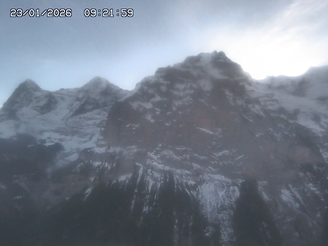 Archived image Webcam Mürren