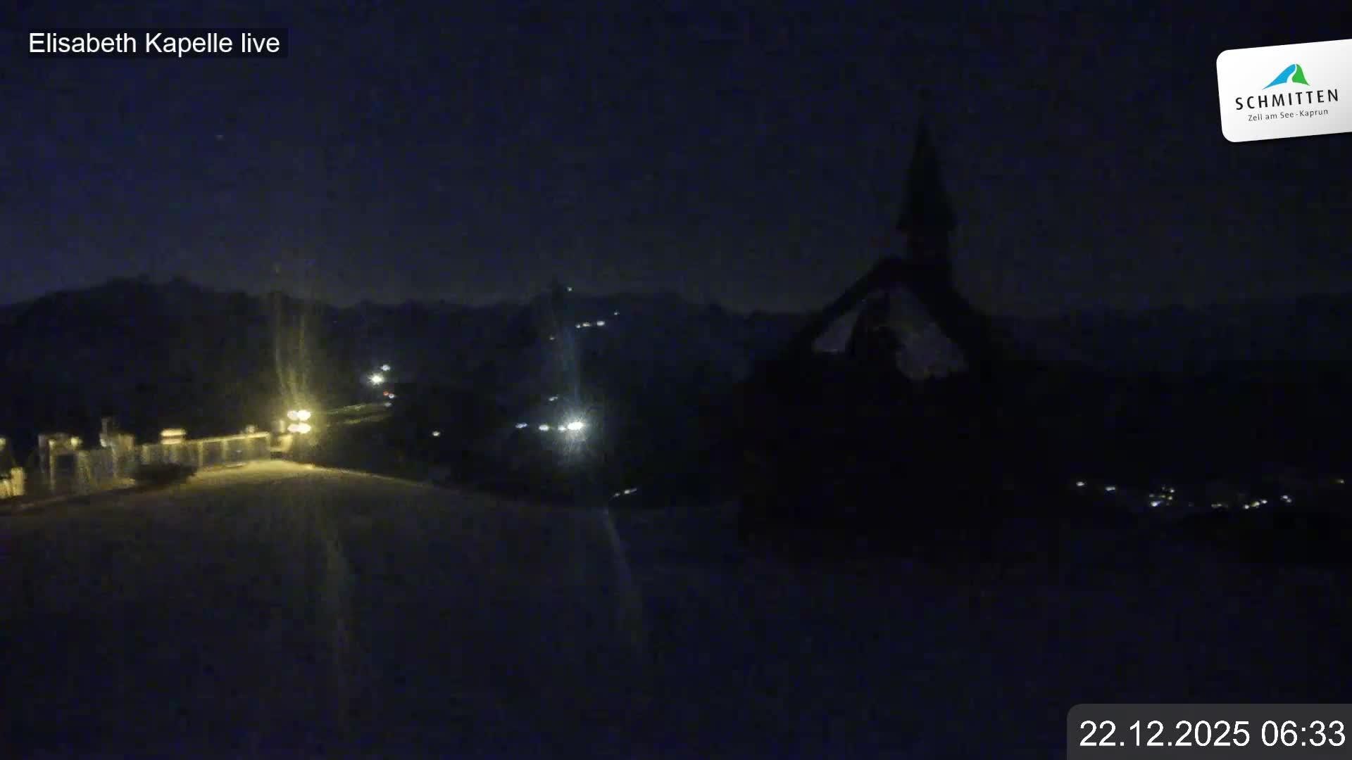 Archiv Foto Webcam Aussicht auf die Schmitten Kapelle