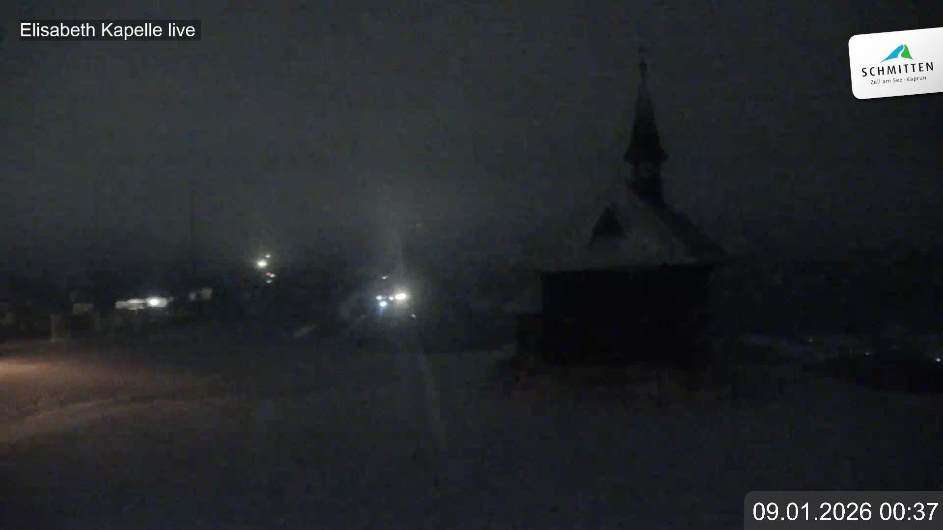 Archiv Foto Webcam Aussicht auf die Schmitten Kapelle