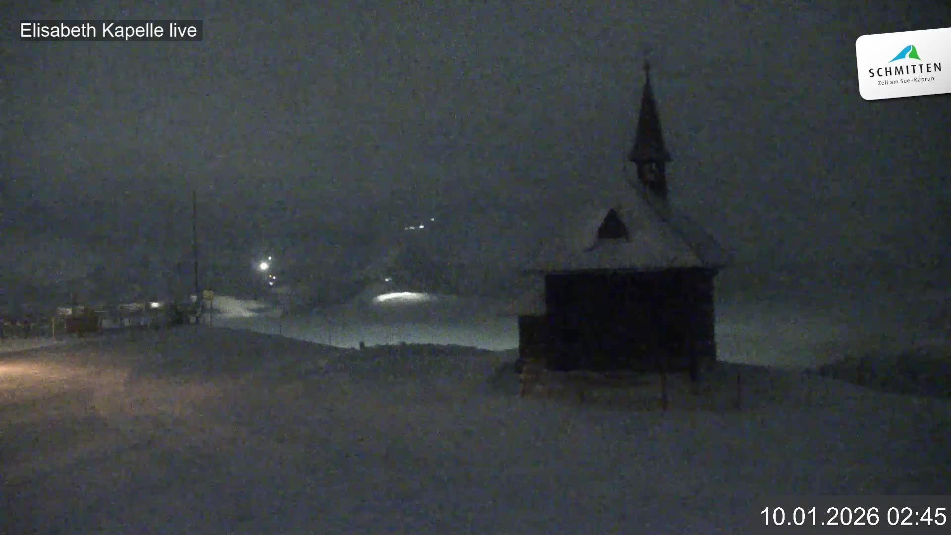 Archiv Foto Webcam Aussicht auf die Schmitten Kapelle