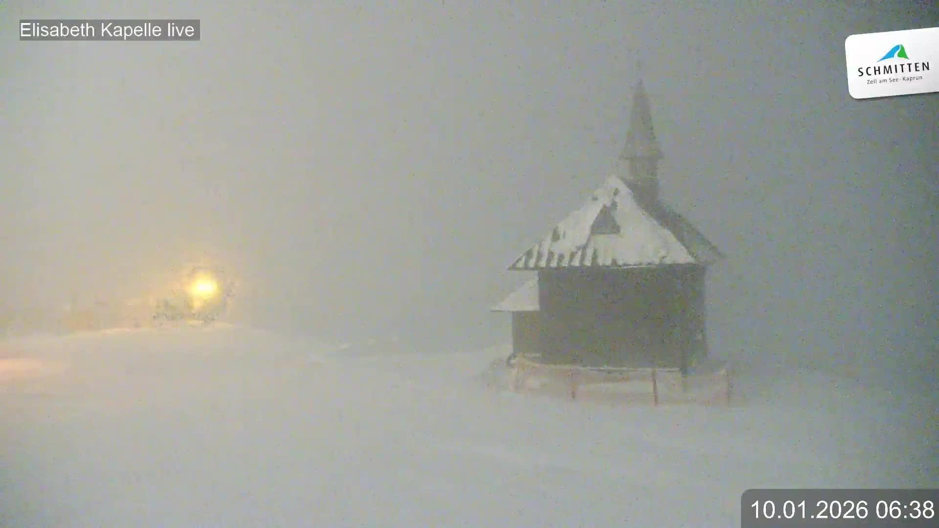 Archived image Webcam View Chapel Schmitten