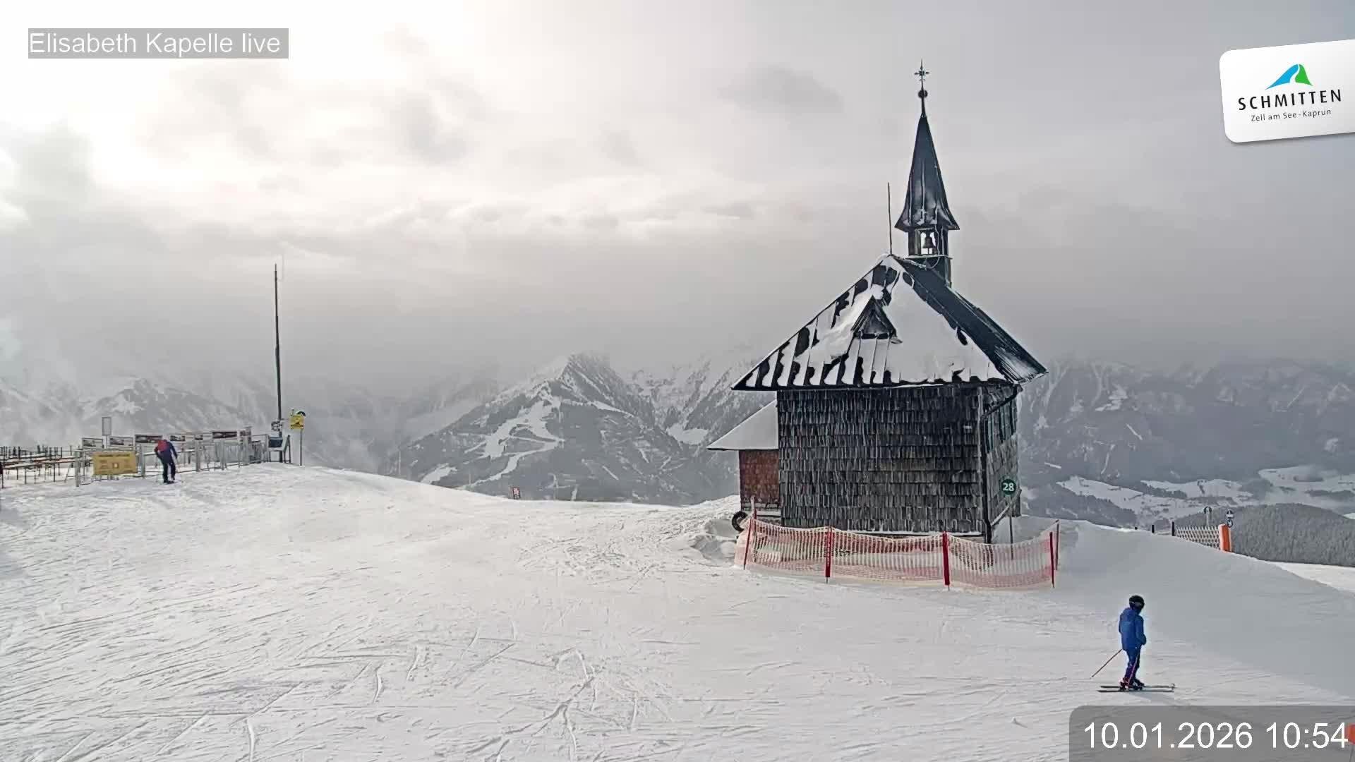 Archived image Webcam View Chapel Schmitten