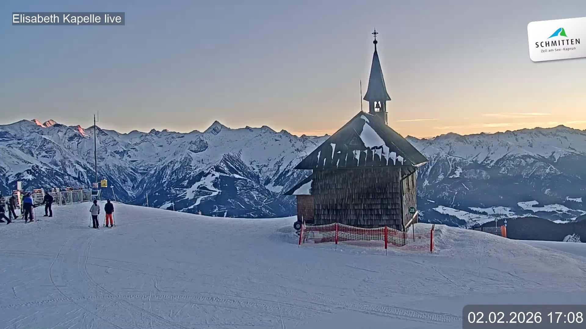 Archived image Webcam View Chapel Schmitten