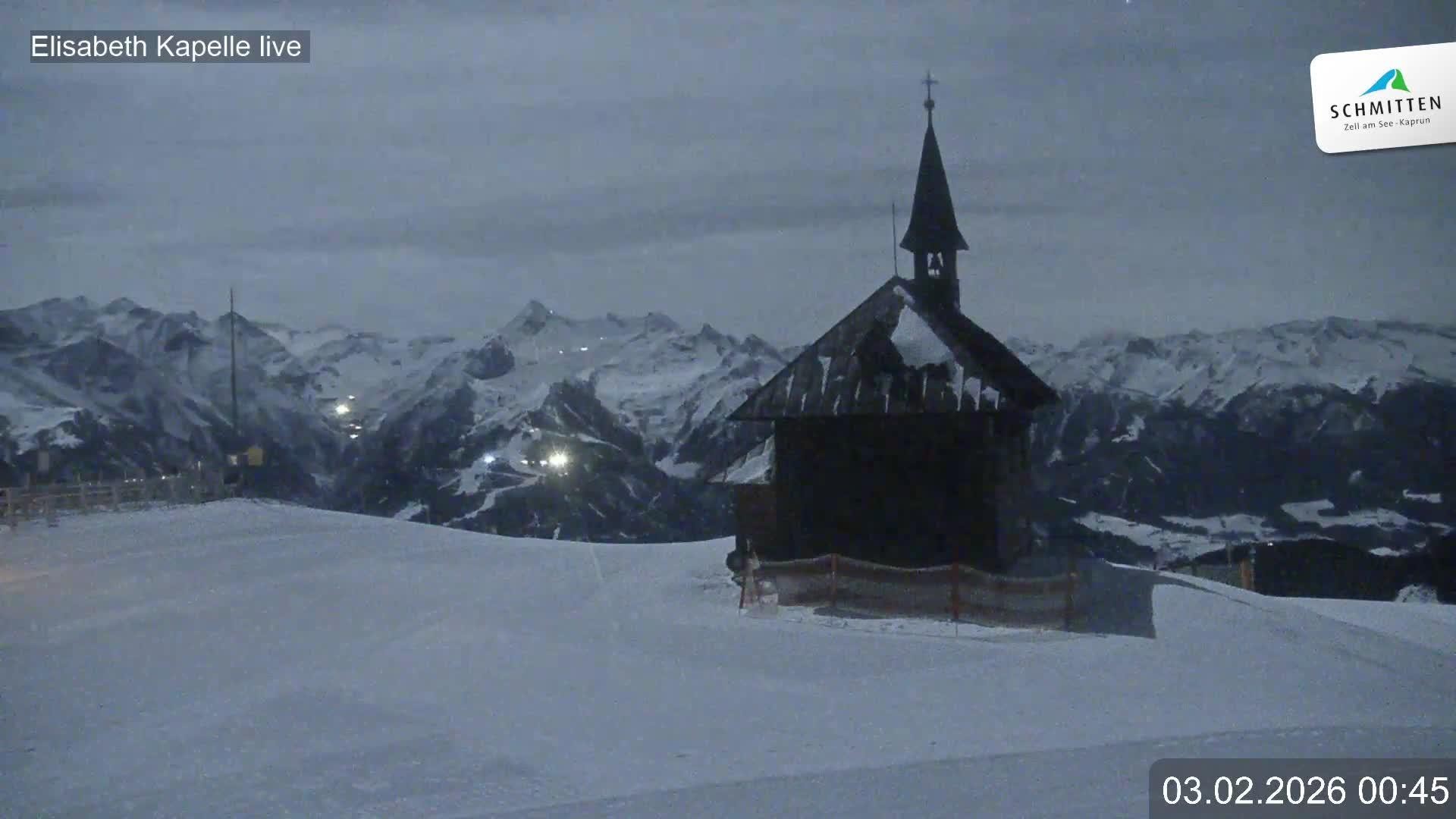 Archiv Foto Webcam Aussicht auf die Schmitten Kapelle