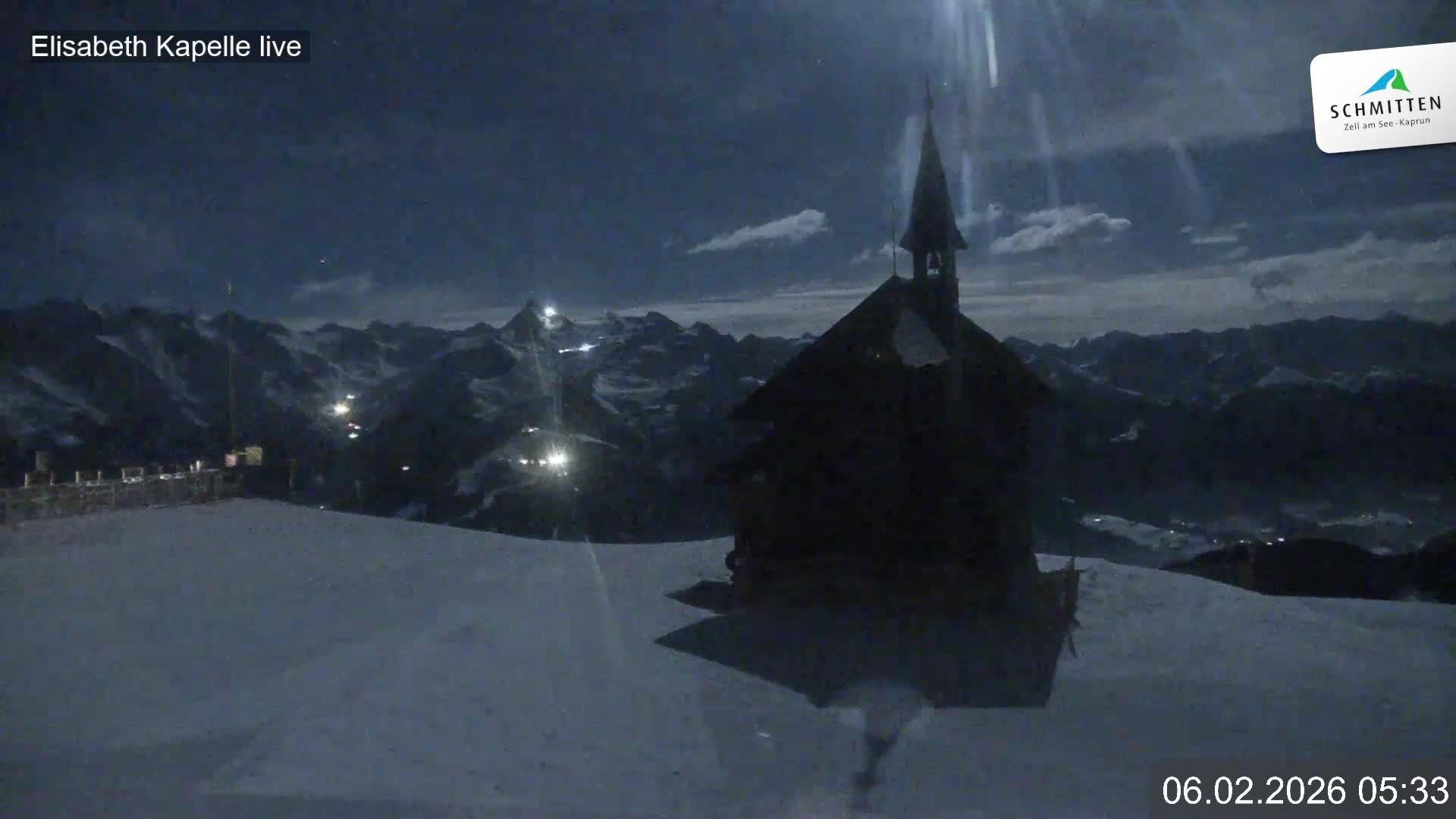 Archiv Foto Webcam Aussicht auf die Schmitten Kapelle