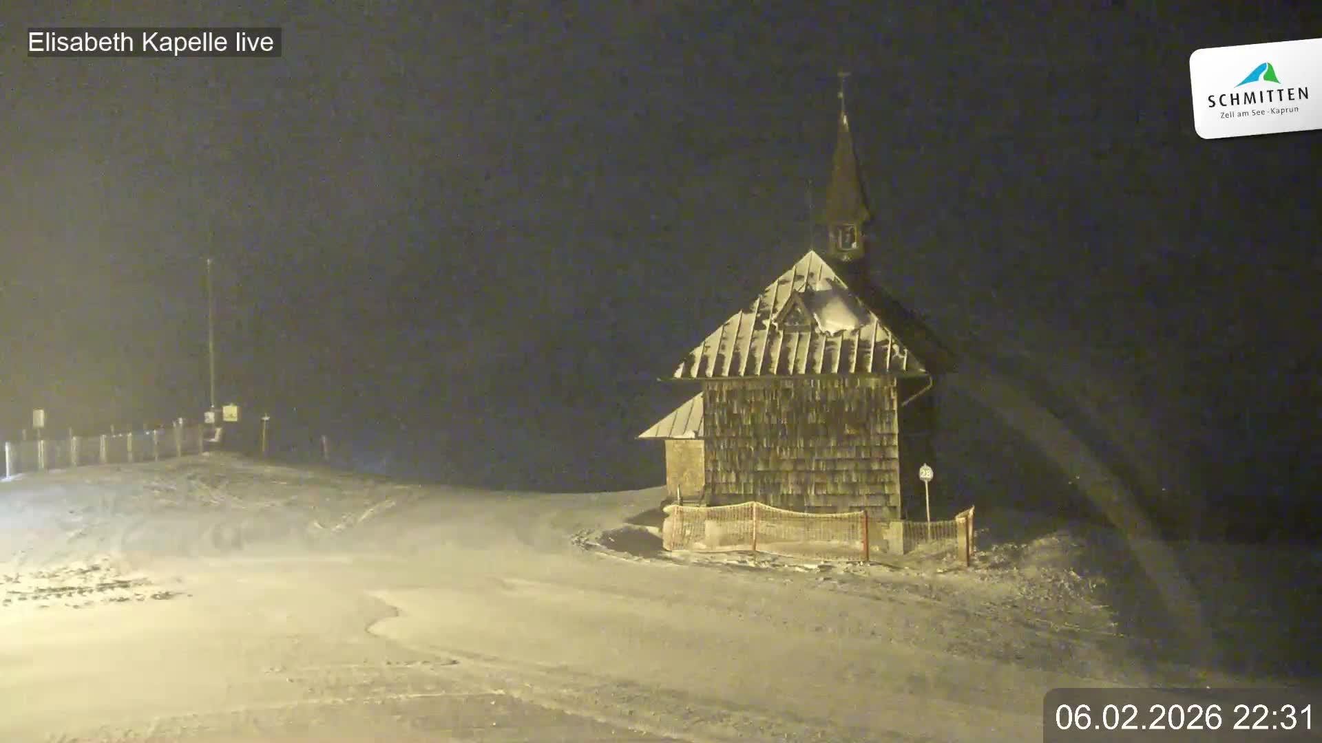 Archiv Foto Webcam Aussicht auf die Schmitten Kapelle