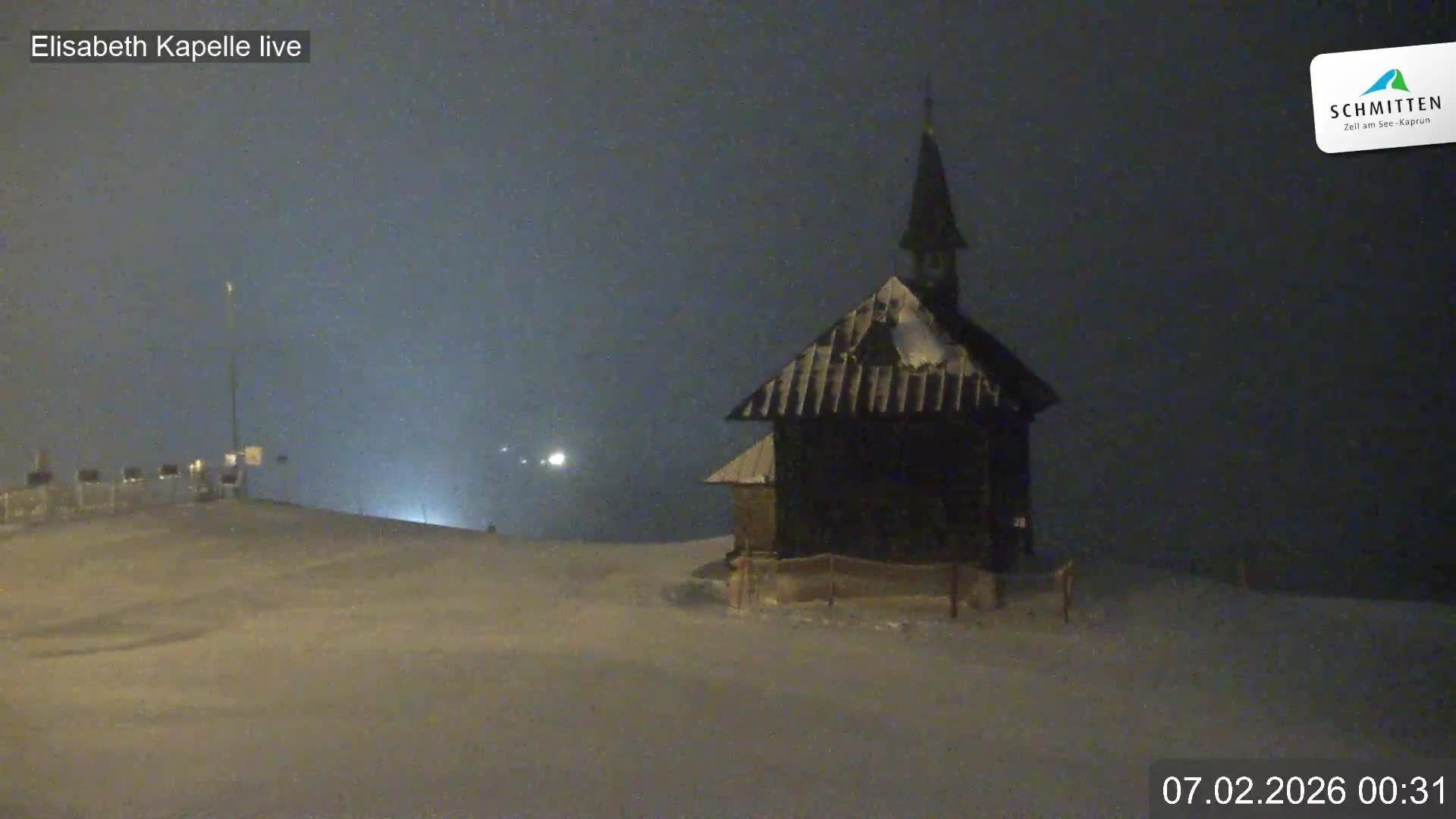 Archived image Webcam View Chapel Schmitten