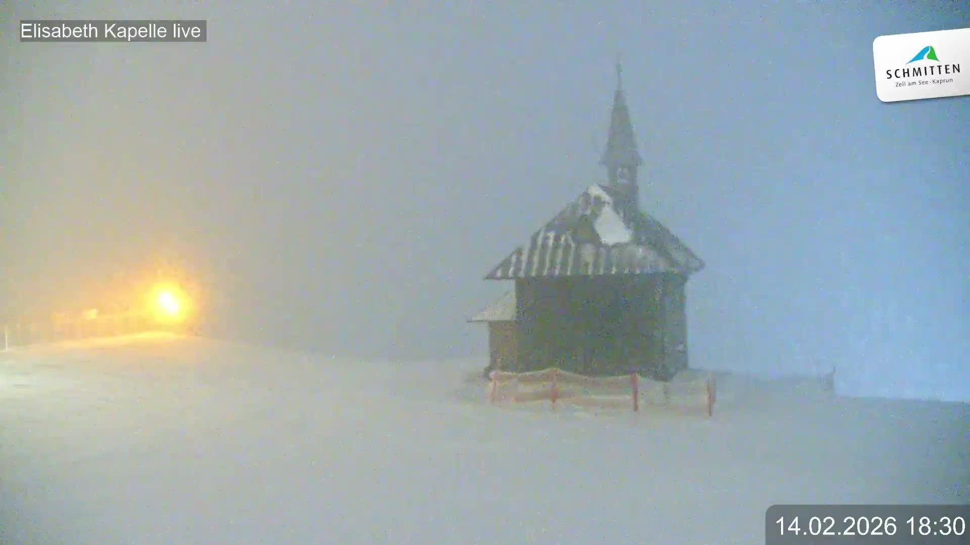 Archiv Foto Webcam Aussicht auf die Schmitten Kapelle