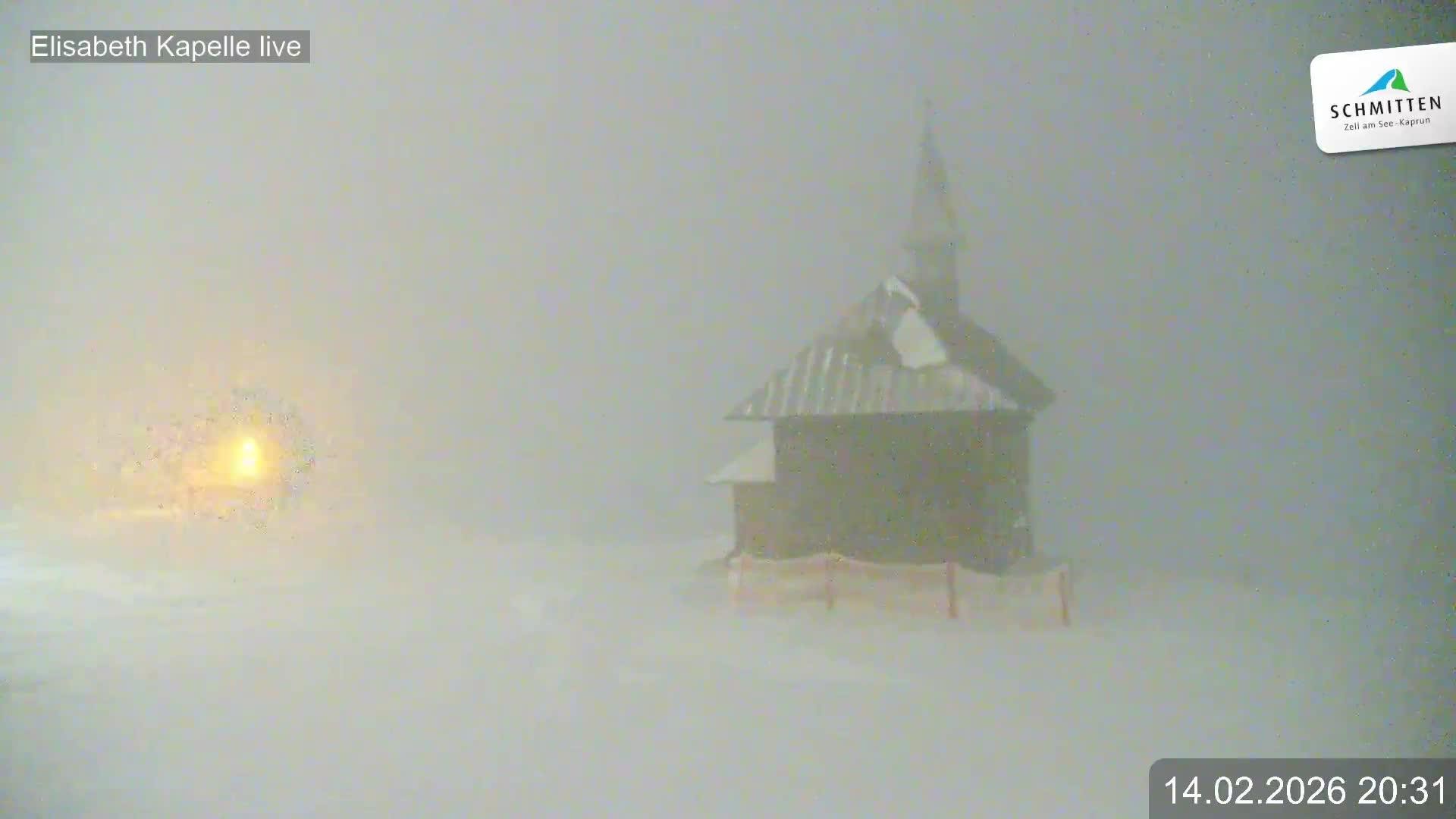 Archiv Foto Webcam Aussicht auf die Schmitten Kapelle