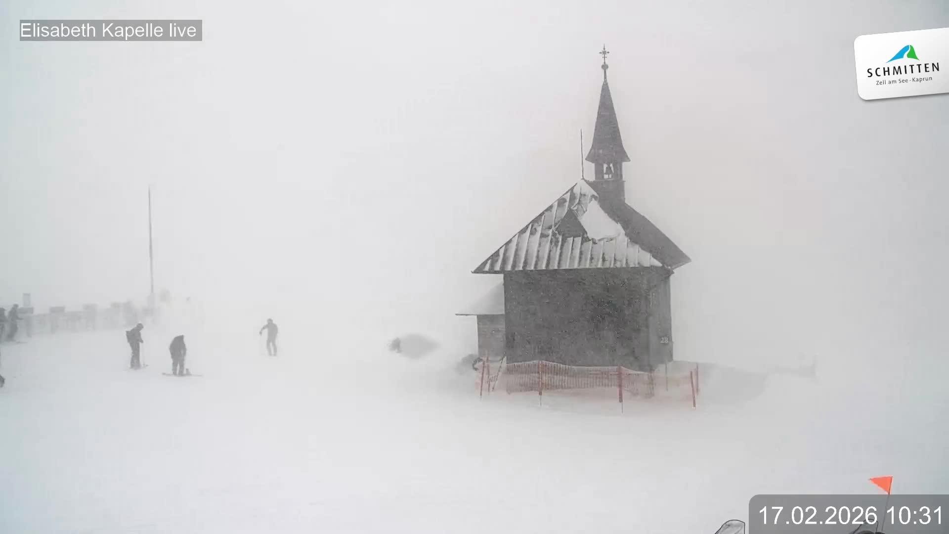 Archiv Foto Webcam Aussicht auf die Schmitten Kapelle