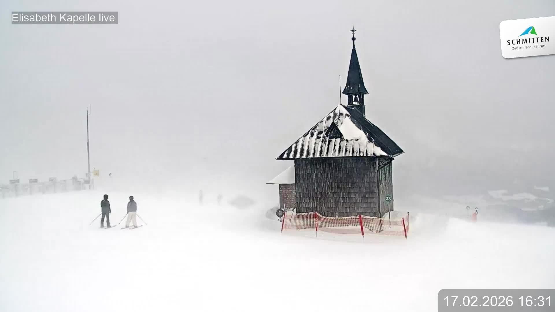 Archived image Webcam View Chapel Schmitten