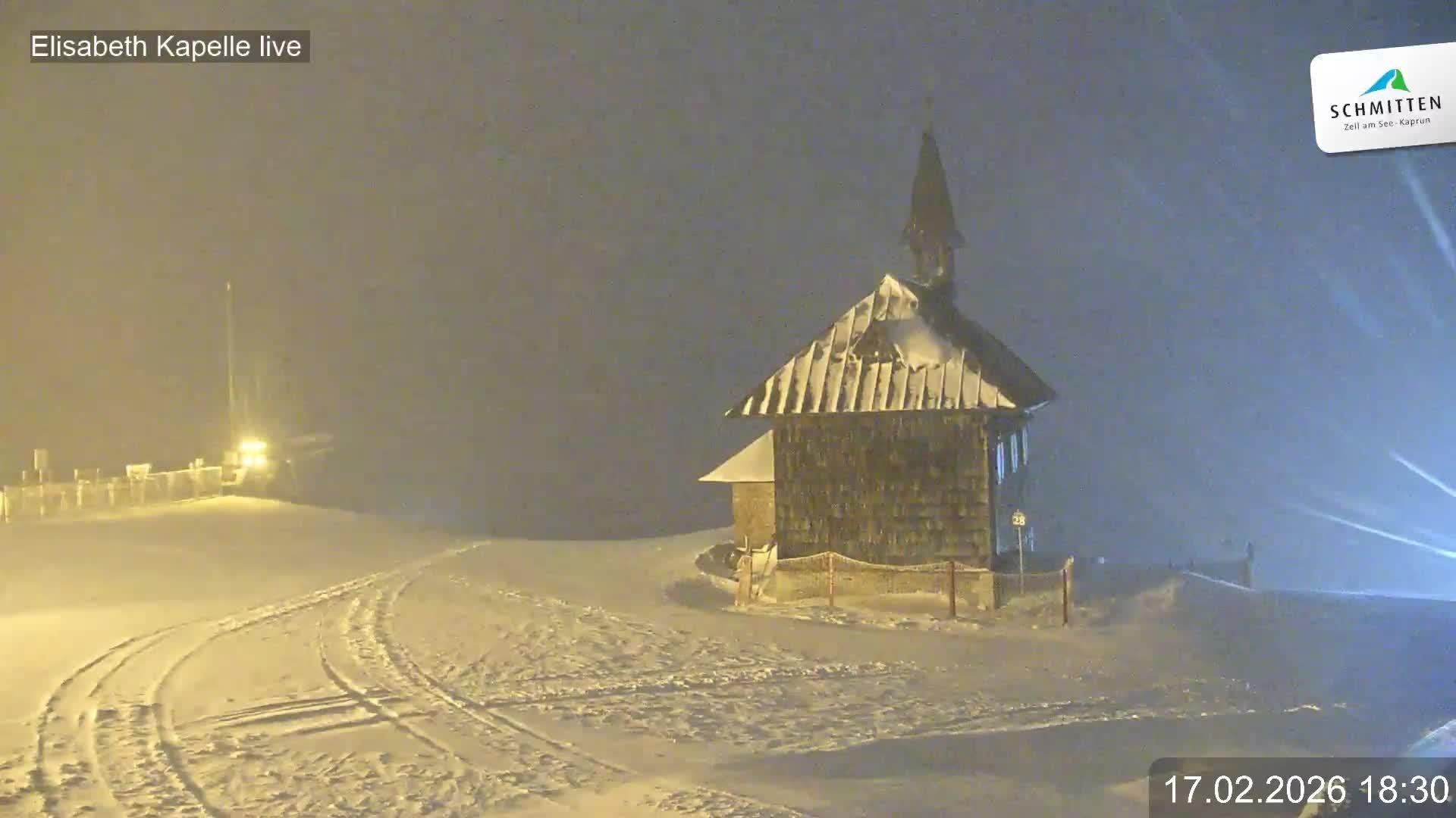 Archived image Webcam View Chapel Schmitten