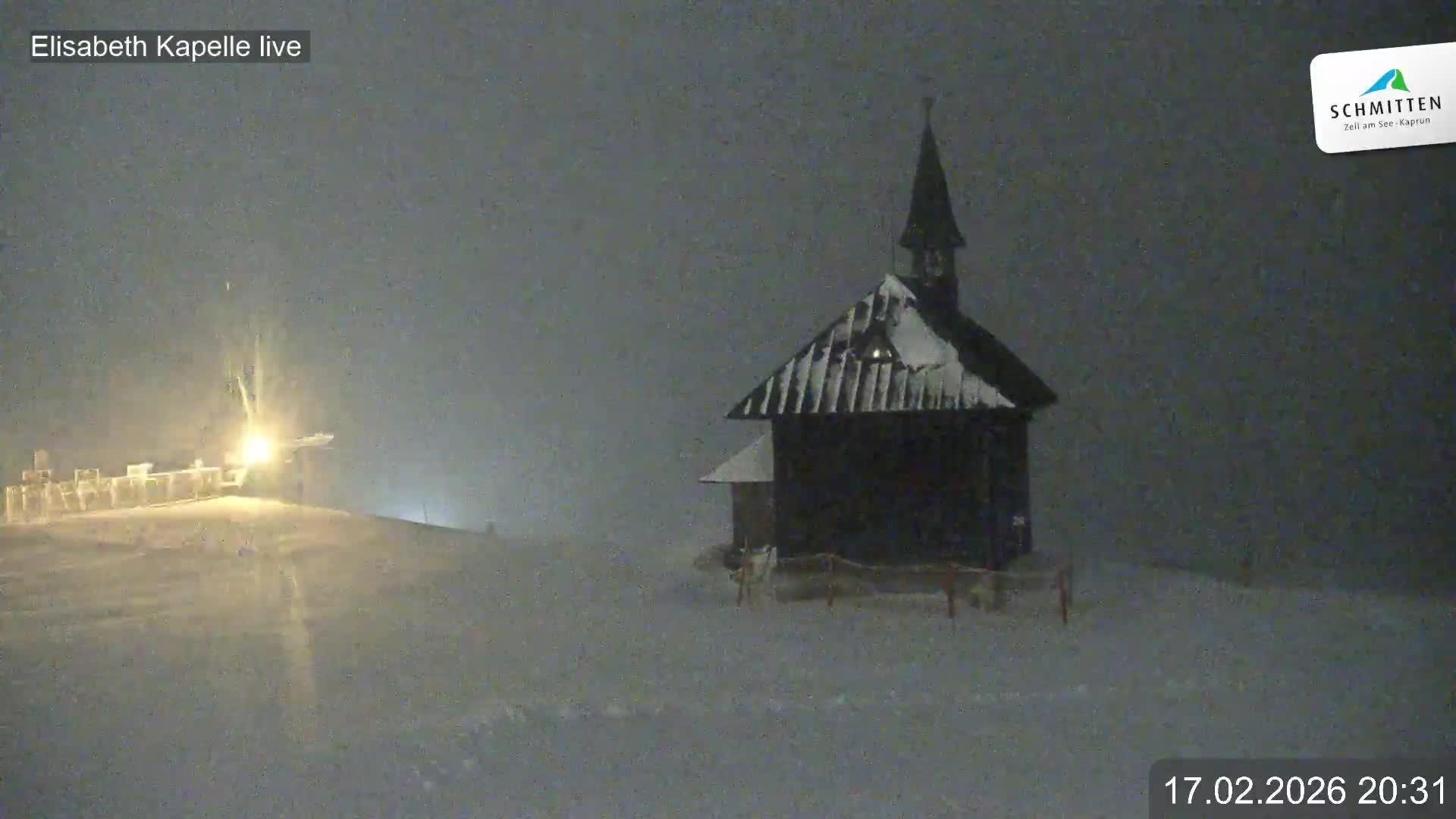 Archived image Webcam View Chapel Schmitten