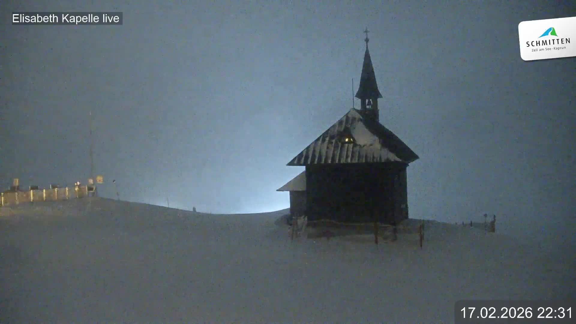 Archived image Webcam View Chapel Schmitten