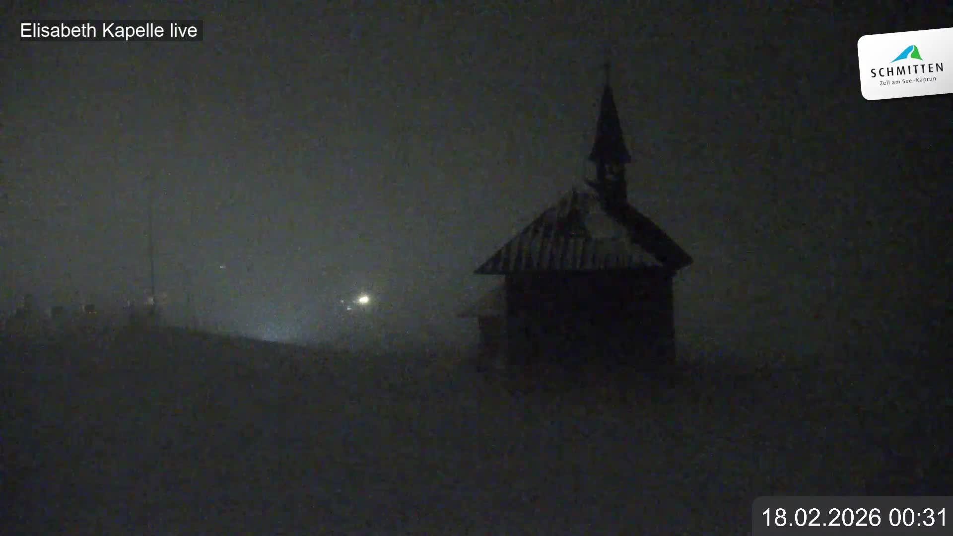 Archived image Webcam View Chapel Schmitten