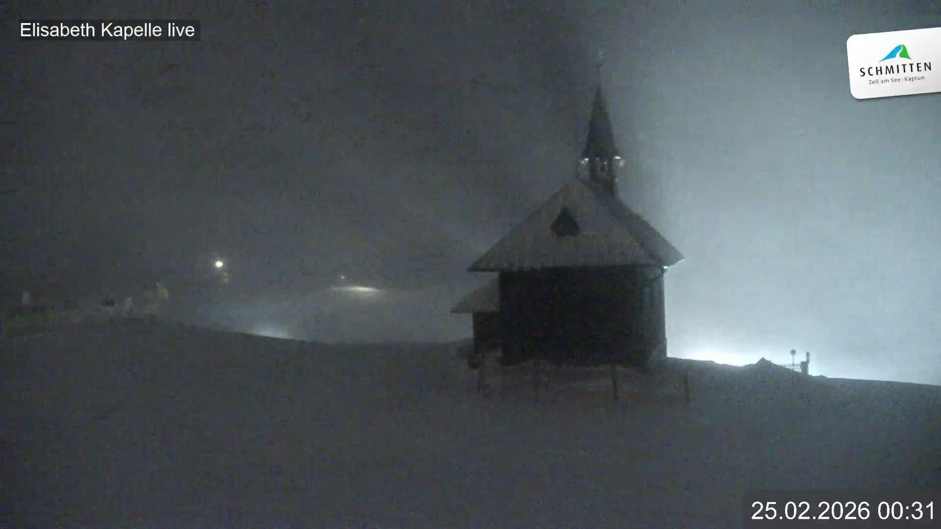 Archiv Foto Webcam Aussicht auf die Schmitten Kapelle